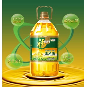 福临门黄金产地玉米油3.68L/桶非转基因健康食用油中粮出品 1件装