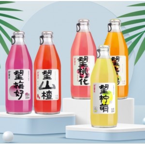 好望水饮料300ml*24瓶整箱装望山楂望柠萌婚礼聚会碳酸饮 料伴手礼